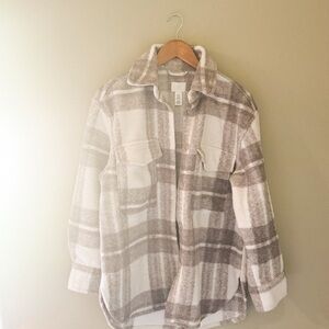 H&M Winter Plaid Jacket